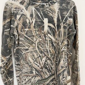 Camouflage Long Sleeve Youth Shirt XS Game Winner